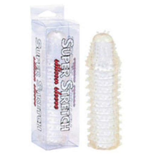 navlaka za penis - Super stretch transparent silicone sleeve