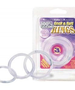 Cock & Ball rings - clear
