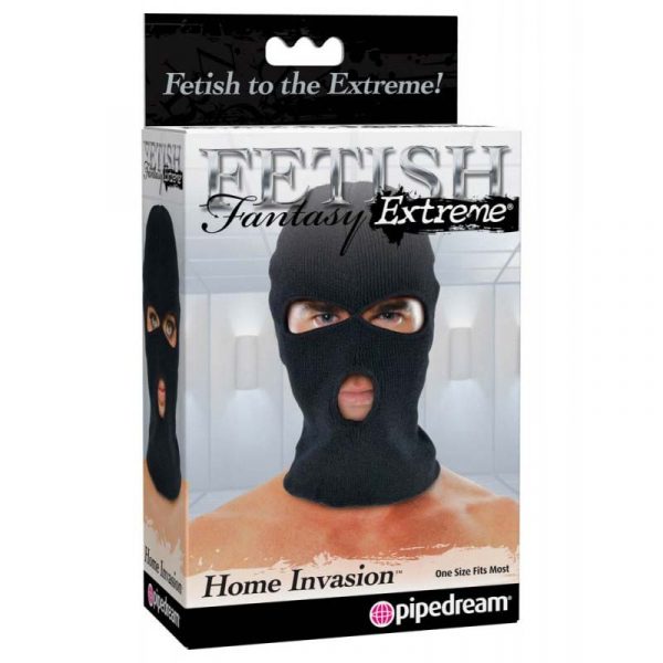 BDSM maska Home Invasion Black