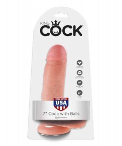 King Cock 7 with balls