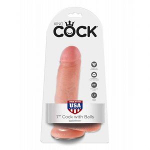 King Cock 7 with balls