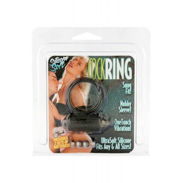 Vibrating ring - black
