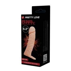 Penis extended sleeve, elastic TPR material