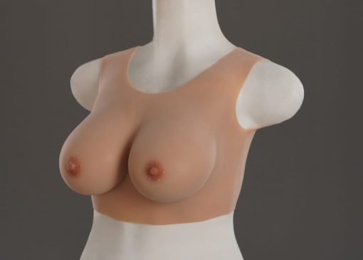 Realistic silicone breastplate C Cup