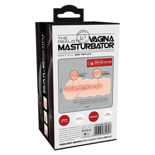 Muški Vibro Masturbator boja kože - Slika 8
