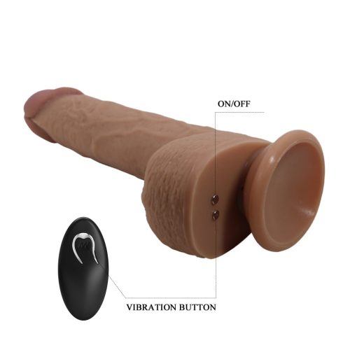 Pretty Love Tommy 22,5 cm vibracijski dildo - Slika 4