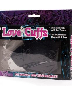 Love Cuffs Black Plush