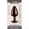 X-MEN Secret Shine Metal Butt Plug Gun Colour S