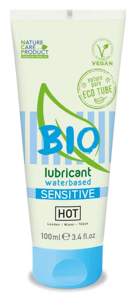 HOT BIO lubrikant Sensitiv na bazi vode 100 ml