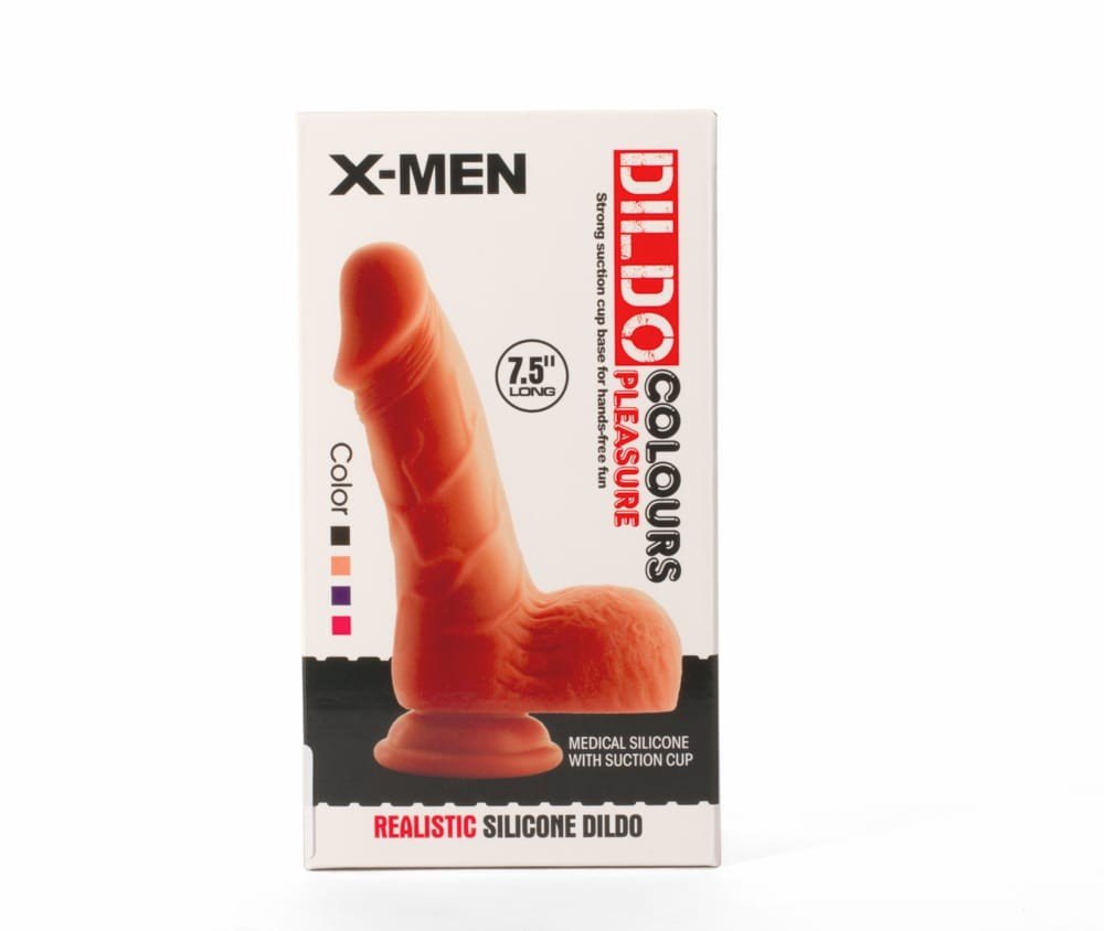 19 cm Dildo Colours Pleasure Black 3