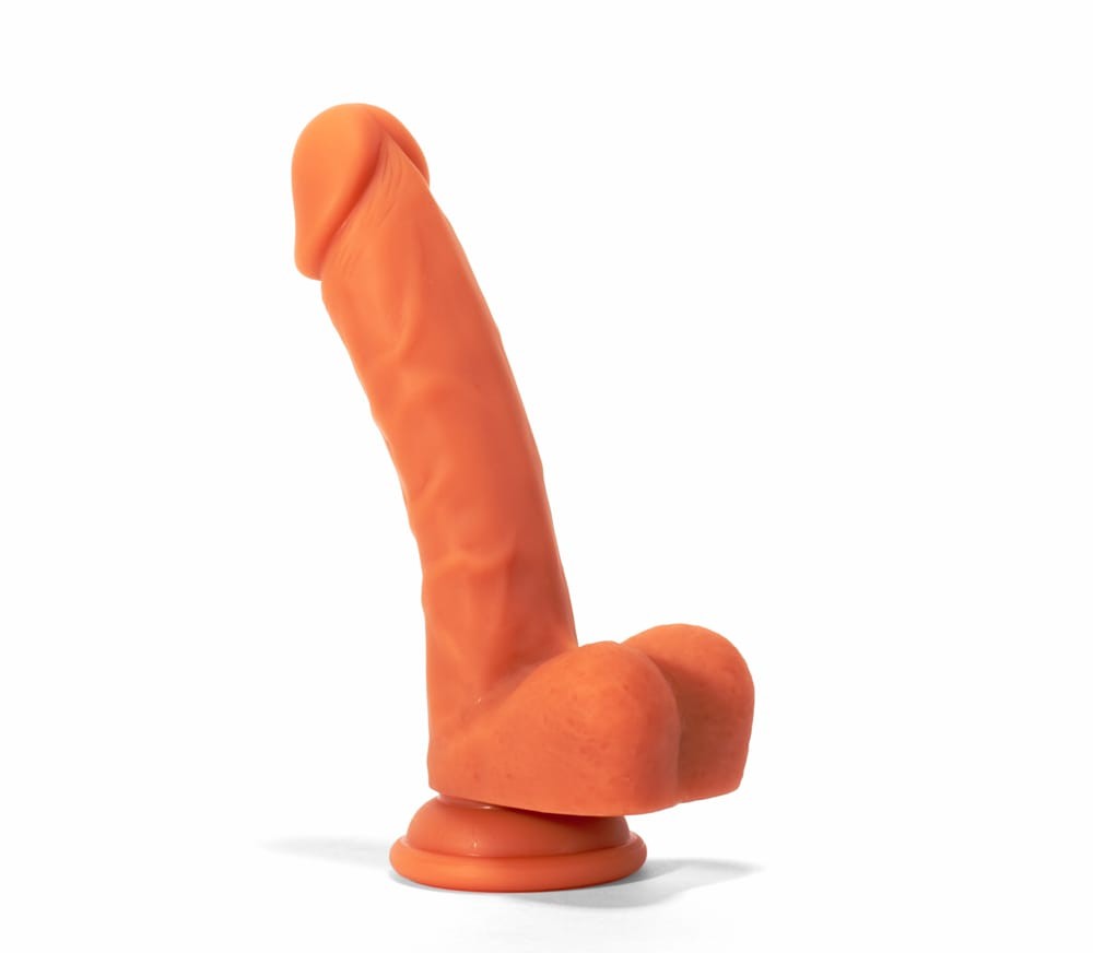 19 cm Dildo Colours Pleasure Koža 3 - Slika 4