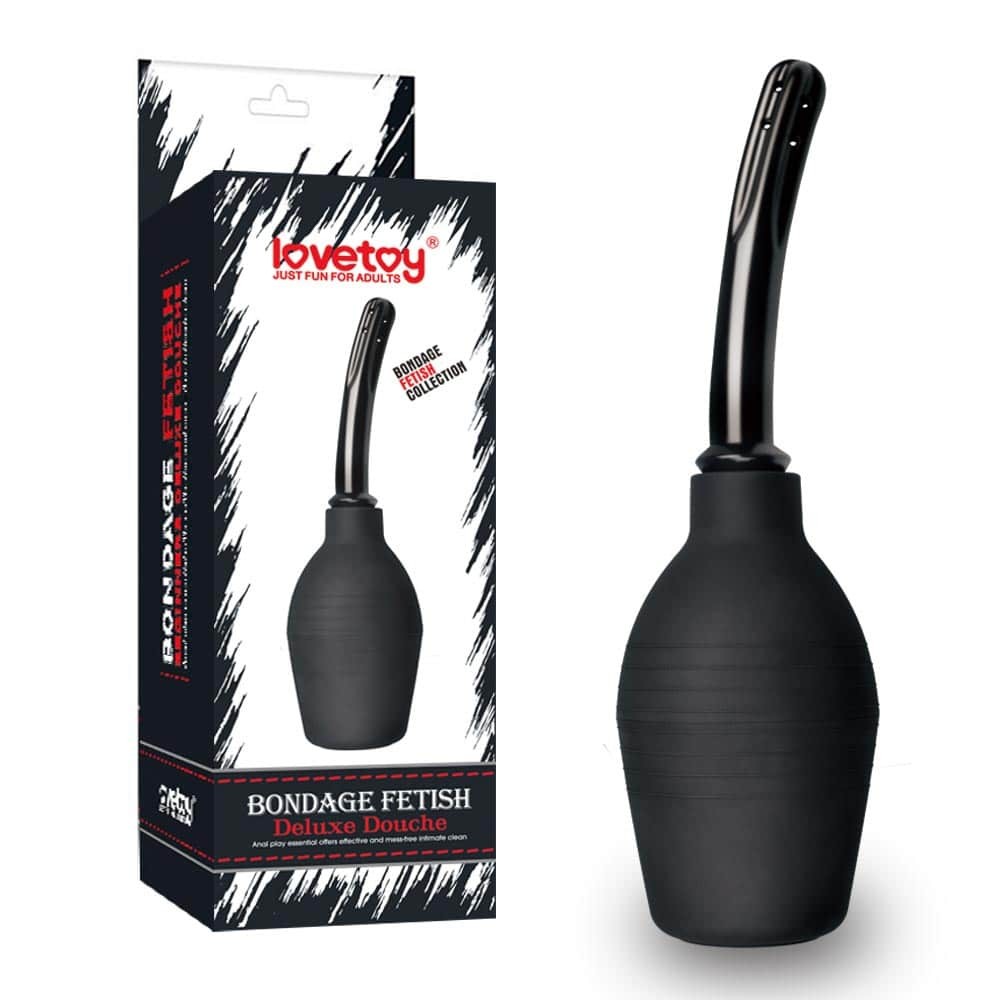 Bondage Fetish Deluxe crni tuš za intimnu njegu 3